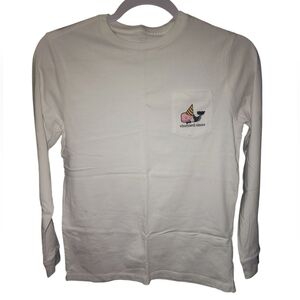 NWOT Vineyard Vines Long Sleeve New Years Shirt, Boy's Medium​